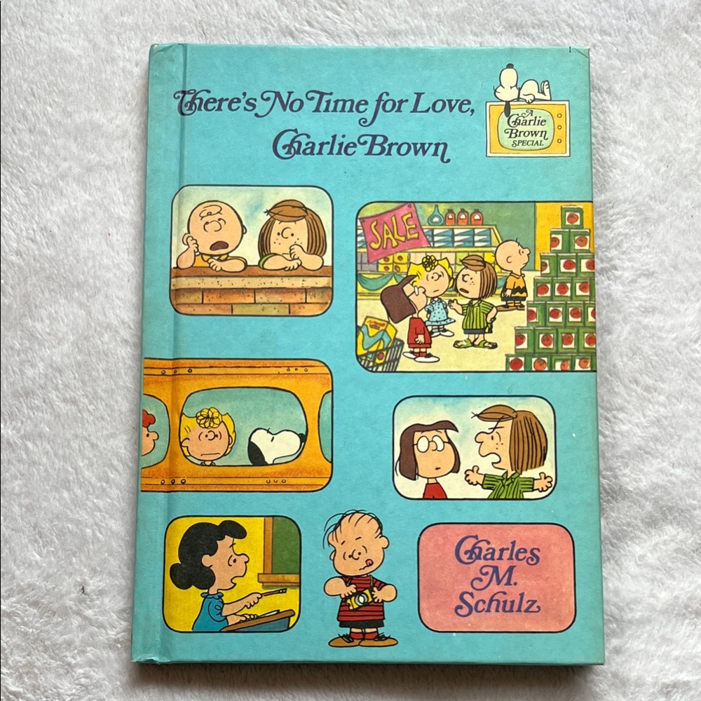 There's No Time for Love, Charlie Brown Book - Vintage
